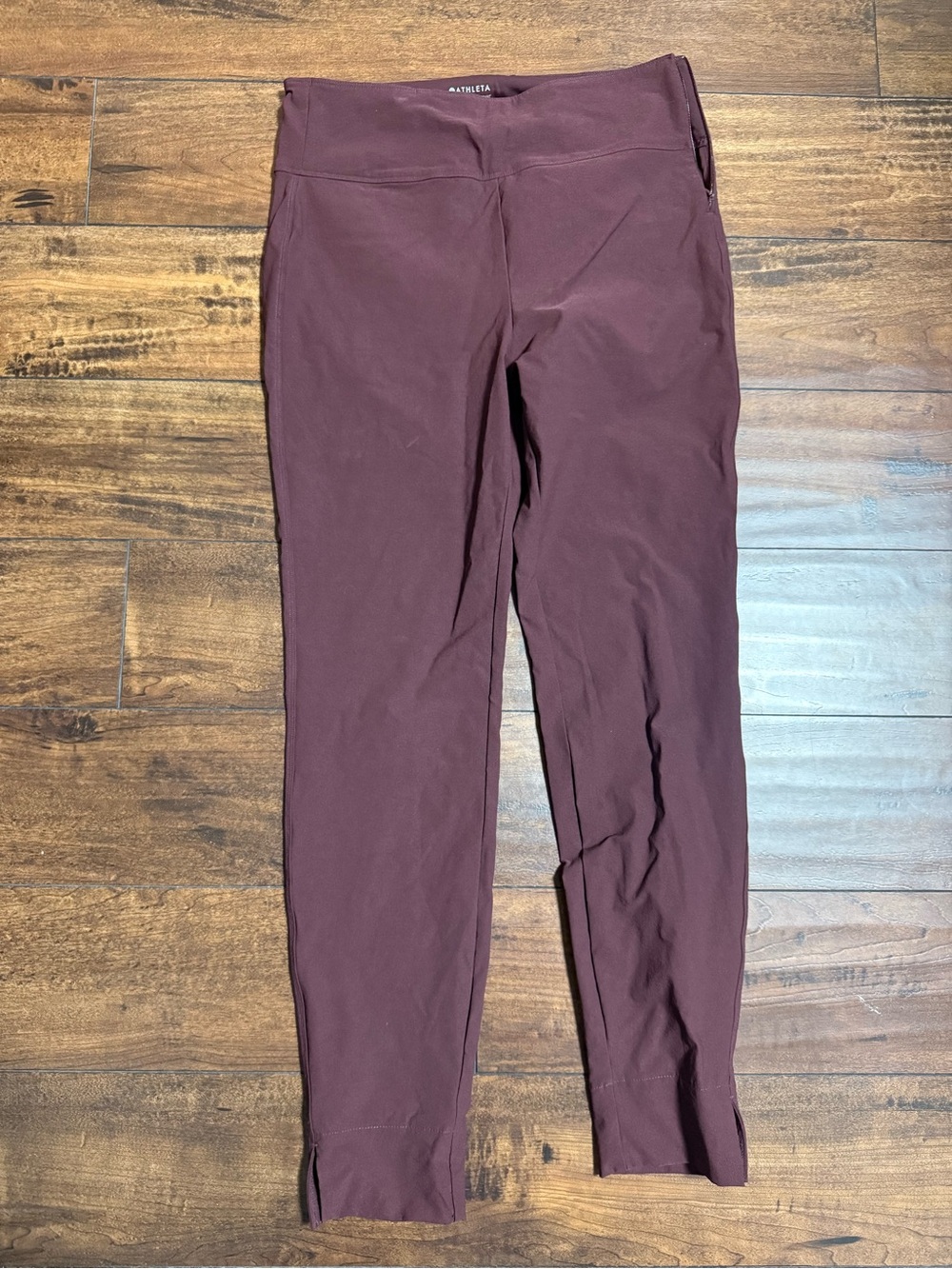Athleta Burgundy Performance pant